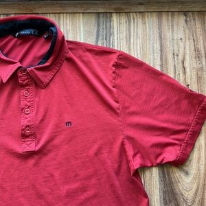 Travis Mathew performance polo  |  XL